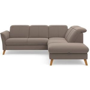 sit&more Ecksofa »Romero L-Form«, wahlweise mit oder ohne TV-Funktion, Bettfunktion, Bettkasten