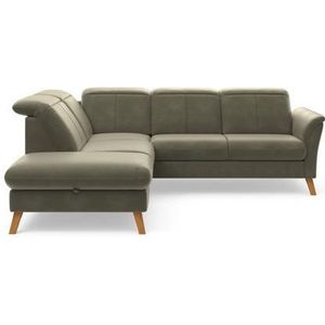 sit&more Ecksofa »Romero L-Form«, wahlweise mit oder ohne TV-Funktion, Bettfunktion, Bettkasten