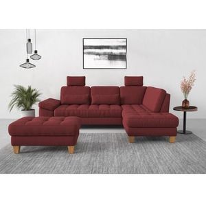sit&more Ecksofa »Westham L-Form«, mit Ottomane, mit oder ohne Bettfunktion, Bettkasten, Verstellung