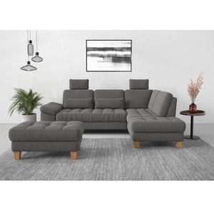 sit&more Ecksofa »Westham L-Form«, mit Ottomane, mit oder ohne Bettfunktion, Bettkasten, Verstellung