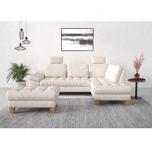 sit&more Ecksofa »Westham L-Form«, mit Ottomane, mit oder ohne Bettfunktion, Bettkasten, Verstellung
