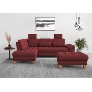 sit&more Ecksofa »Westham L-Form«, mit Ottomane, mit oder ohne Bettfunktion, Bettkasten, Verstellung