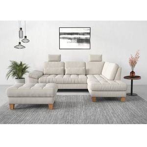 sit&more Ecksofa »Westham L-Form«, mit Ottomane, mit oder ohne Bettfunktion, Bettkasten, Verstellung