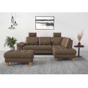 sit&more Ecksofa »Westham L-Form«, mit Ottomane, mit oder ohne Bettfunktion, Bettkasten, Verstellung