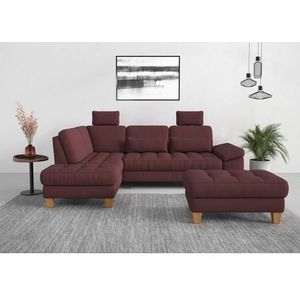 sit&more Ecksofa »Westham L-Form«, mit Ottomane, mit oder ohne Bettfunktion, Bettkasten, Verstellung