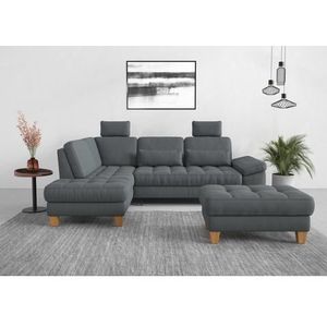 sit&more Ecksofa »Westham L-Form«, mit Ottomane, mit oder ohne Bettfunktion, Bettkasten, Verstellung