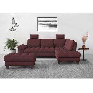 sit&more Ecksofa »Westham L-Form«, mit Ottomane, mit oder ohne Bettfunktion, Bettkasten, Verstellung