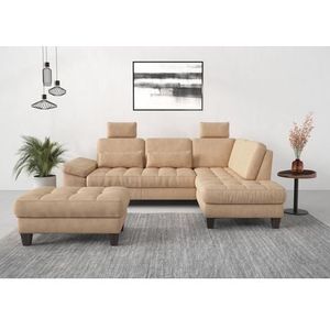 sit&more Ecksofa »Westham L-Form«, mit Ottomane, mit oder ohne Bettfunktion, Bettkasten, Verstellung