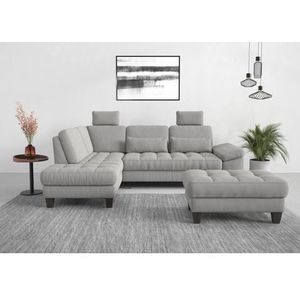 sit&more Ecksofa »Westham L-Form«, mit Ottomane, mit oder ohne Bettfunktion, Bettkasten, Verstellung