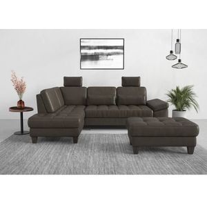 sit&more Ecksofa »Westham L-Form«, mit Ottomane, mit oder ohne Bettfunktion, Bettkasten, Verstellung