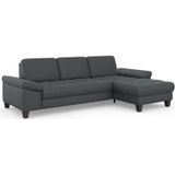 sit&more Ecksofa "Westham L-Form", Recamiere, mit oder ohne Bettfunktion, Bettkasten, Füße wengefarben