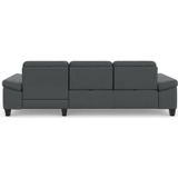 sit&more Ecksofa "Westham L-Form", Recamiere, mit oder ohne Bettfunktion, Bettkasten, Füße wengefarben