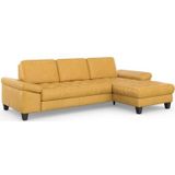 sit&more Ecksofa »Westham L-Form«, Recamiere, mit oder ohne Bettfunktion, Bettkasten, Füße wengefarben