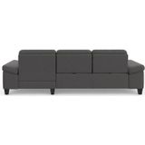 sit&more Ecksofa "Westham L-Form", Recamiere, mit oder ohne Bettfunktion, Bettkasten, Füße wengefarben
