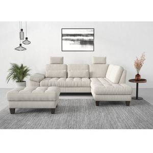 sit&more Ecksofa »Westham L-Form«, mit Ottomane, mit oder ohne Bettfunktion, Bettkasten, Verstellung