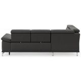 sit&more Ecksofa "Cabrio L-Form, mit Sitztiefenverstellung, Arm- und Kopfteilverstellung", 3 Nierenkissen, Federkern, optional Bettfunktion und Stauraum