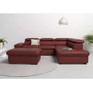 Home affaire Ecksofa »Alberto L-Form«, mit Kopfteilverstellung, wahlweise mit Bettfunktion
