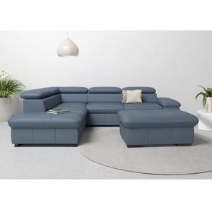 Home affaire Ecksofa »Alberto L-Form«, mit Kopfteilverstellung, wahlweise mit Bettfunktion