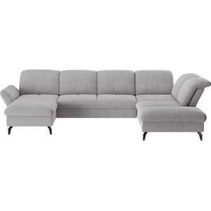 sit&more Wohnlandschaft »Leandro U-Form«, Wahlweise mit Bett-, Kopfteil - und Armlehnfunktion, sowie Bettkasten