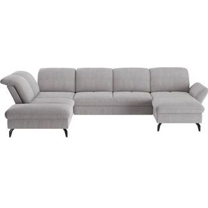 sit&more Wohnlandschaft »Leandro U-Form«, Wahlweise mit Bett-, Kopfteil - und Armlehnfunktion, sowie Bettkasten