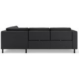 sit&more Ecksofa "Olsen L-Form", inklusive Sitztiefenverstellung, wahlweise mit Bettfunktion, 15cm hoch