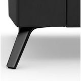 sit&more Ecksofa "Olsen L-Form", inklusive Sitztiefenverstellung, wahlweise mit Bettfunktion, 15cm hoch