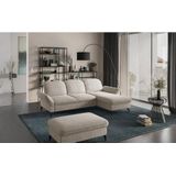 sit&more Ecksofa »Leandro L-Form«, Wahlweise mit Bett-, Kopfteil - und Armlehnfunktion, sowie Bettkasten