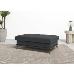 Places of Style Hocker Costello passend bij de serie, edele metalen voeten