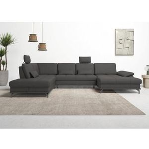 Places of Style Zithoek Costello U-vorm, met zitdiepteverstelling, armleuningverstelling en