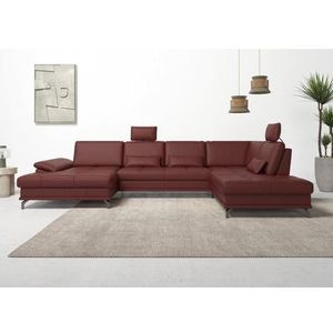 Places of Style Zithoek Costello U-vorm, met zitdiepteverstelling, armleuningverstelling en