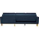 sit&more Ecksofa "Orient 5 L-Form", mit Strass-Stein, wahlweise mit Bettfunktion und Bettkasten