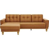 sit&more Ecksofa "Orient 5 L-Form", mit Strass-Stein, wahlweise mit Bettfunktion und Bettkasten