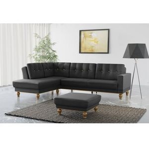 sit&more Ecksofa »Orient 5 L-Form«, mit Strass-Stein, wahlweise mit Bettfunktion und Bettkasten