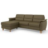Home affaire Ecksofa Palmera L-Form, Federkern, wahlweise mit Bettfunktion und mit/ohne Bettkasten