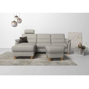 Home affaire Ecksofa »Palmera L-Form«, Federkern, wahlweise mit Bettfunktion und mit/ohne Bettkasten