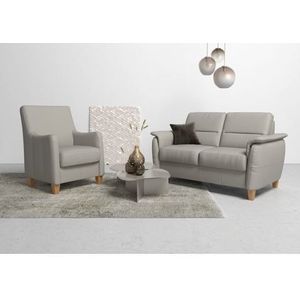 Home affaire Fauteuil Palmera Binnenveringsinterieur, in 5 stofkwaliteiten