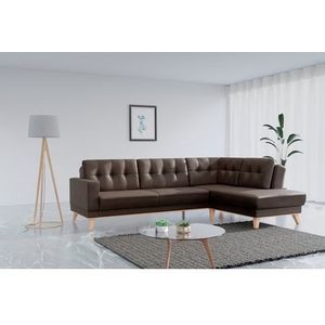 sit&more Ecksofa »Lavida L-Form«, wahlweise mit Kippfunktion und Bettkasten