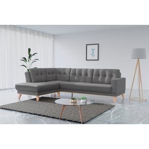 sit&more Ecksofa »Lavida L-Form«, wahlweise mit Kippfunktion und Bettkasten