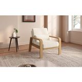 sit&more Sessel »Kolding«, Armlehnen aus Buchenholz in natur, verschiedene Bezüge und Farben