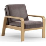sit&more Sessel »Kolding«, Armlehnen aus Buchenholz in natur, verschiedene Bezüge und Farben