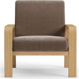 sit&more Sessel »Kolding«, Armlehnen aus Buchenholz in natur, verschiedene Bezüge und Farben