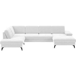 sit&more Wohnlandschaft »Morris U-Form, inkl. Sitztiefenverstellung«, wahlweise mit Armteilverstellung, Bettfunktion & Bettkasten