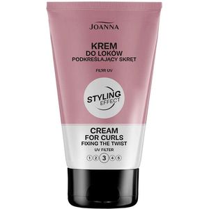 Joanna - Styling Effect Cream For Curls - 150G - Crème voor Krullen met UV Filter