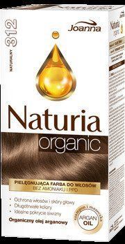 Joanna NATURIA ORGANIC – Permanente Creme Haarverf zonder Ammonia Ppd nr.312 Natural