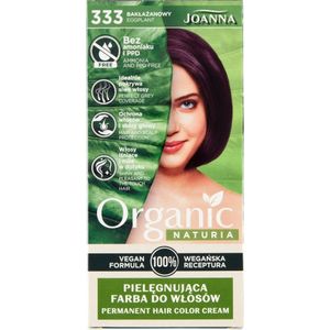JOANNA PROFESSIONAL Joanna Naturia Organic hair dye care 333 Eggplant