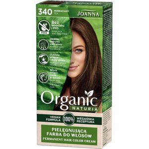 Joanna NATURIA ORGANIC – Permanente Creme Haarverf zonder Ammonia Ppd nr.340 Tea