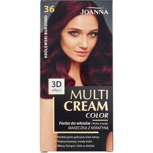 Joanna - Multi Cream Color Hair Dye 36 Royal Burgundy
