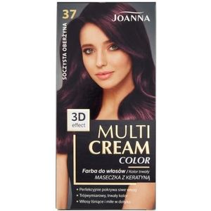 Joanna - Multi Cream Color Hair Dye 37 Juicy Aubergine