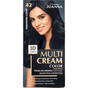 Joanna - Multi Cream Color Hair Dye 42 Ebony Black