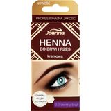 Joanna - Hennacreme - Donkerbruin - Voor Wenkbrauwen en Wimpers